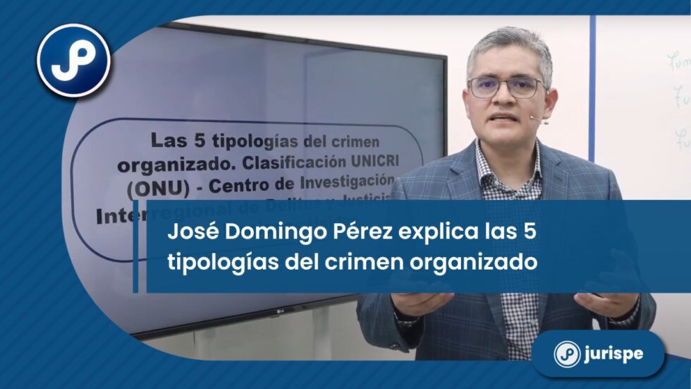 VÍDEO Las 5 tipologías del crimen organizado Bien explicado por José