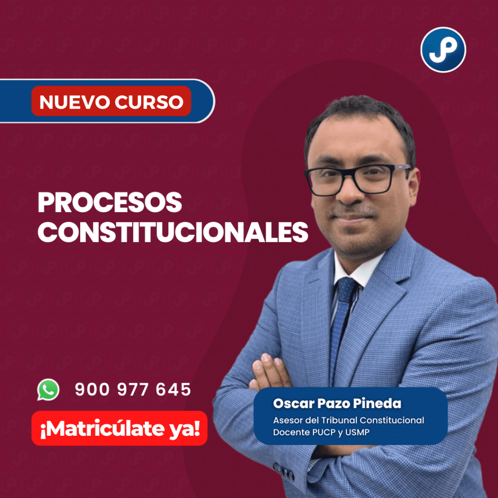 Curso de procesos constitucionales a cargo del profesor Oscar Pazo