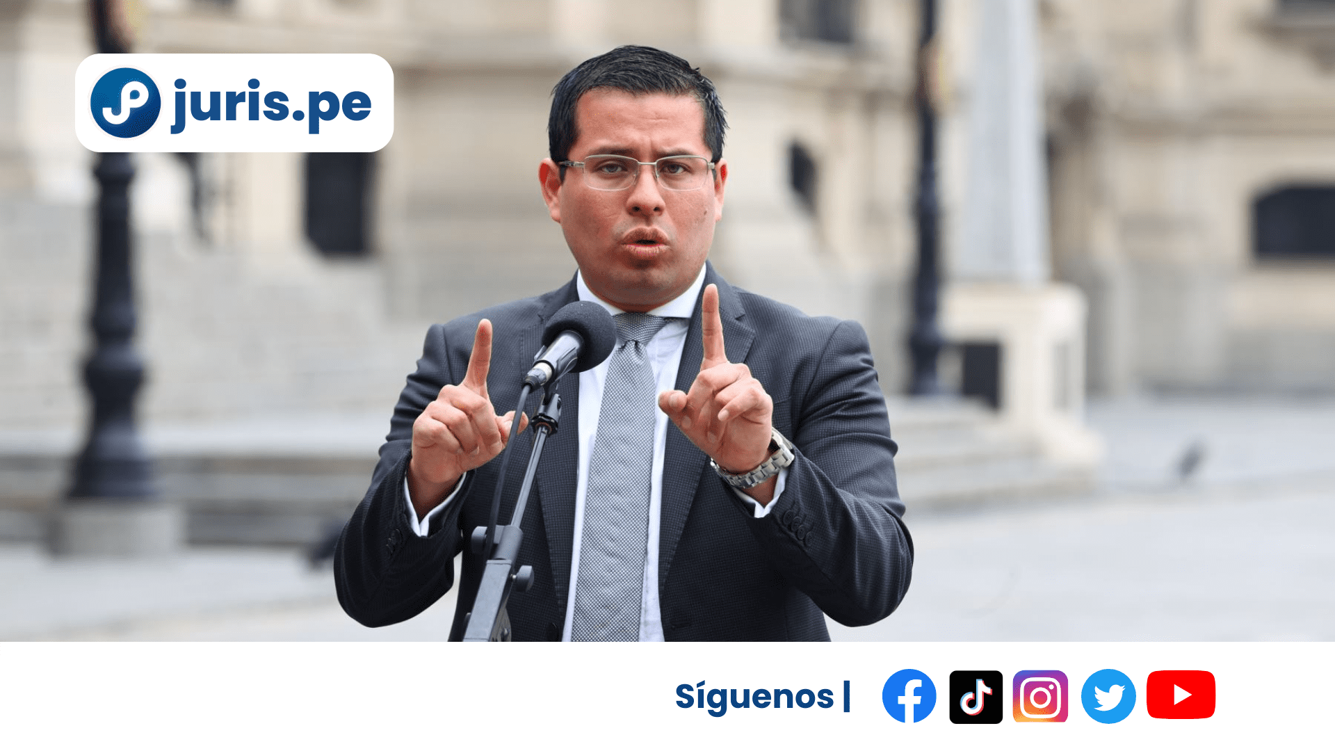Abogado Benji Espinoza renuncia a la defensa de Pedro Castillo