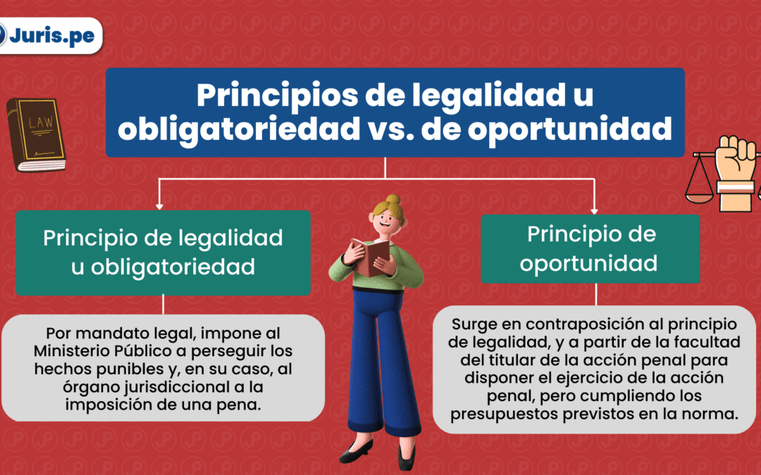 Principio de legalidad u obligatoriedad vs. principio de oportunidad