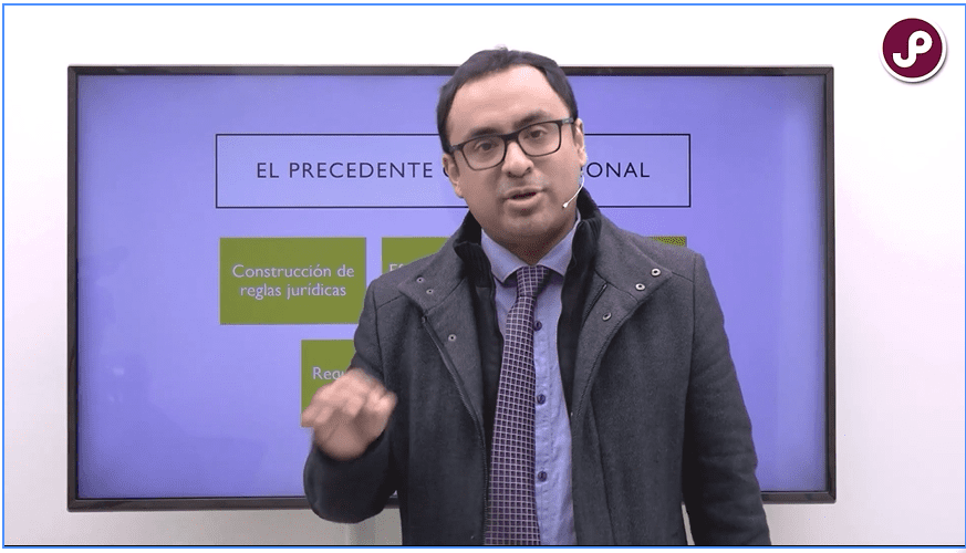 [VÍDEO] Óscar Pazo explica qué es el precedente constitucional y cuáles son sus características