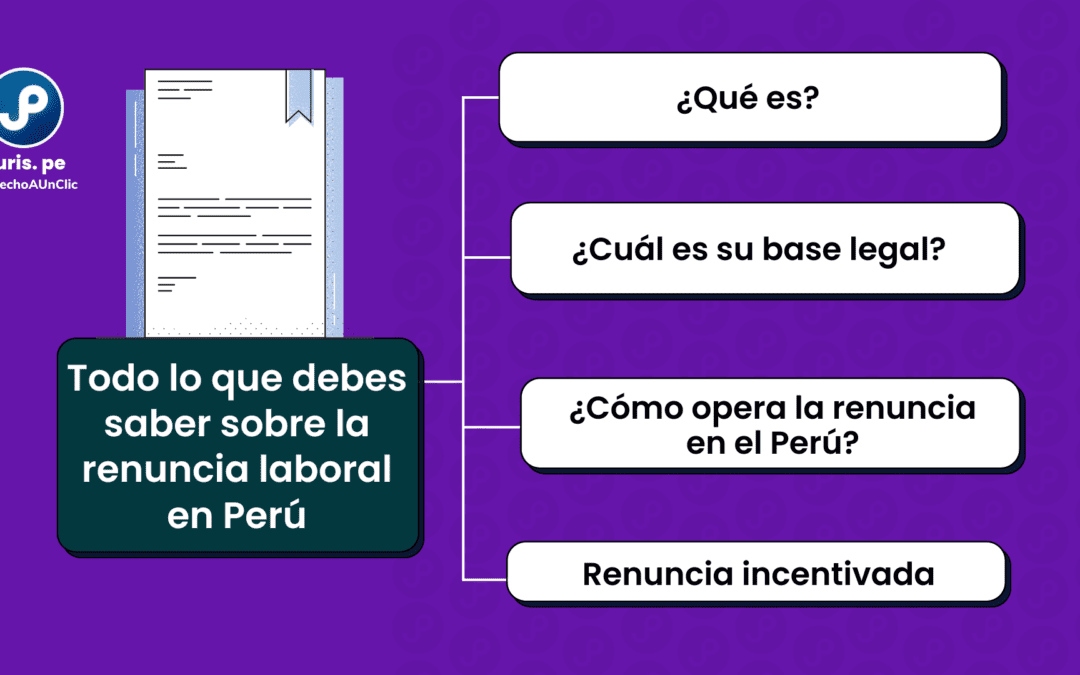 Lo que debes saber sobre la renuncia laboral en el ordenamiento peruano (actualizado 2023)