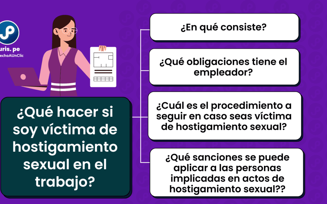 ¿Cómo se configura el hostigamiento sexual en el trabajo? ¿Cómo denunciar si soy víctima?