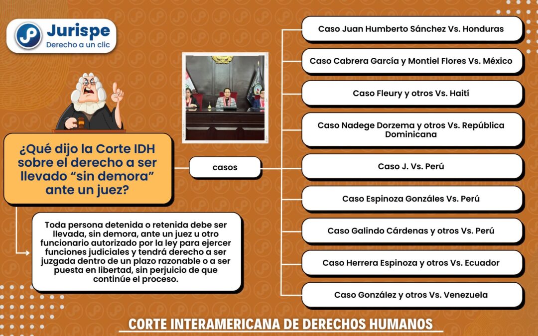 Corte IDH: ¿en qué consiste el derecho a ser llevado ‘sin demora’ ante un juez?