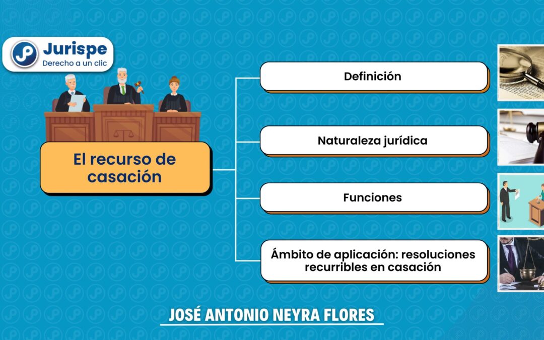 Recurso de casación: definición, naturaleza jurídica, funciones, ámbito de aplicación