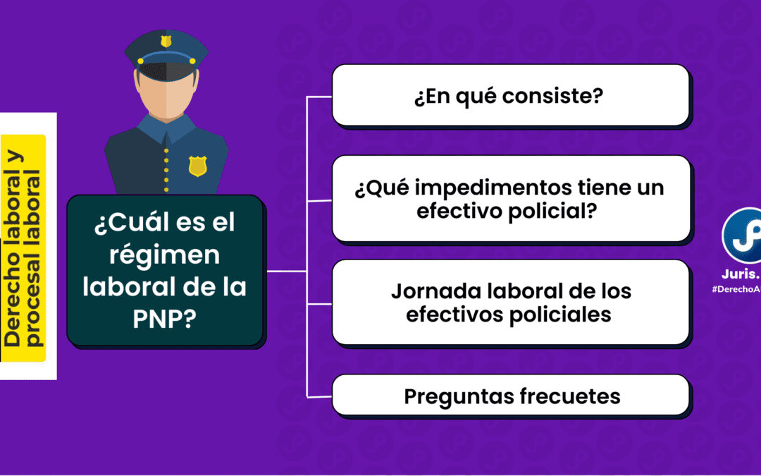 ¿Cuál es el régimen laboral de la Policía peruana (PNP)? Bien explicado