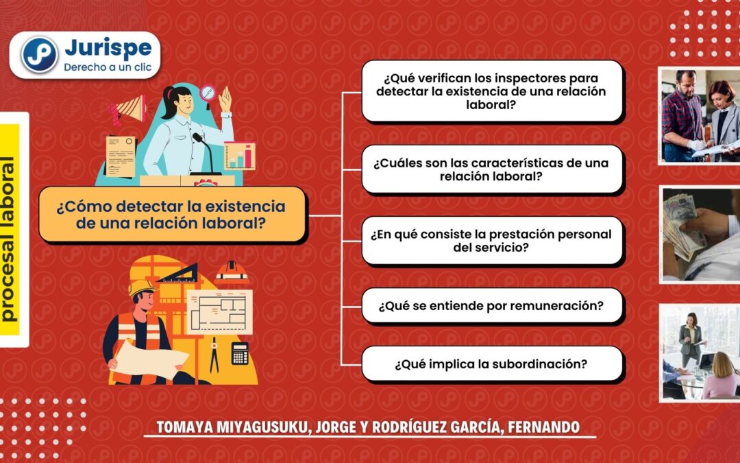 ¿Cómo detectar la existencia de una relación laboral?