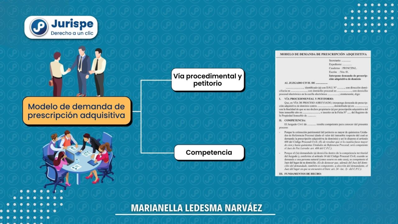 Modelo De Demanda De Prescripción Adquisitiva De Dominio (usucapión ...