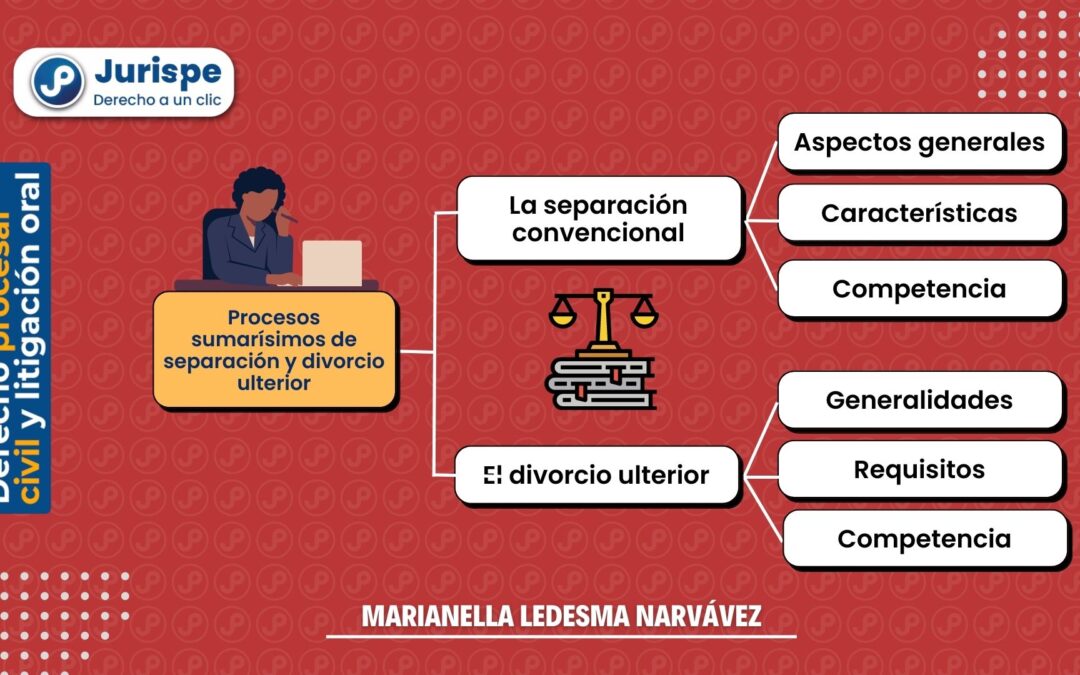 Procesos sumarísimos de separación convencional y divorcio ulterior. Bien explicado