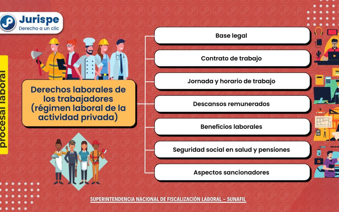 Derechos laborales de los trabajadores del régimen de la actividad privada (DL 728)