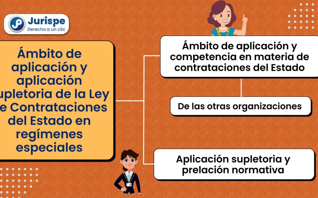 Ámbito de aplicación y aplicación supletoria de la Ley de Contrataciones del Estado en regímenes especiales