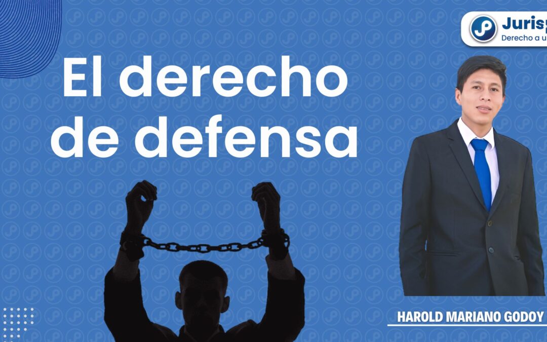 El derecho de defensa, por Harold Mariano Godoy