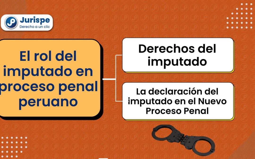 El rol del imputado en proceso penal peruano. Bien explicado