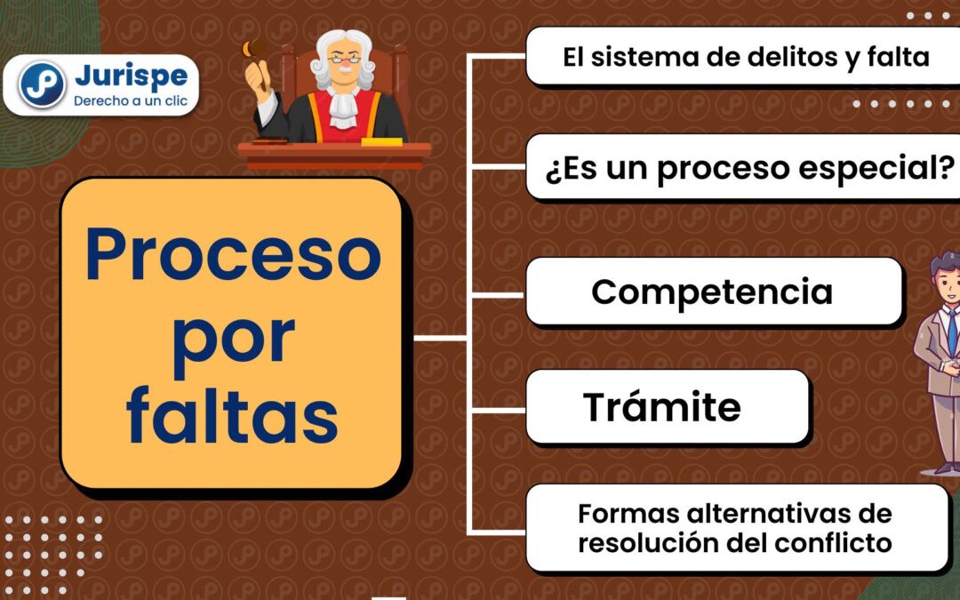 Proceso por faltas: competencia, audiencia, recursos, conciliación