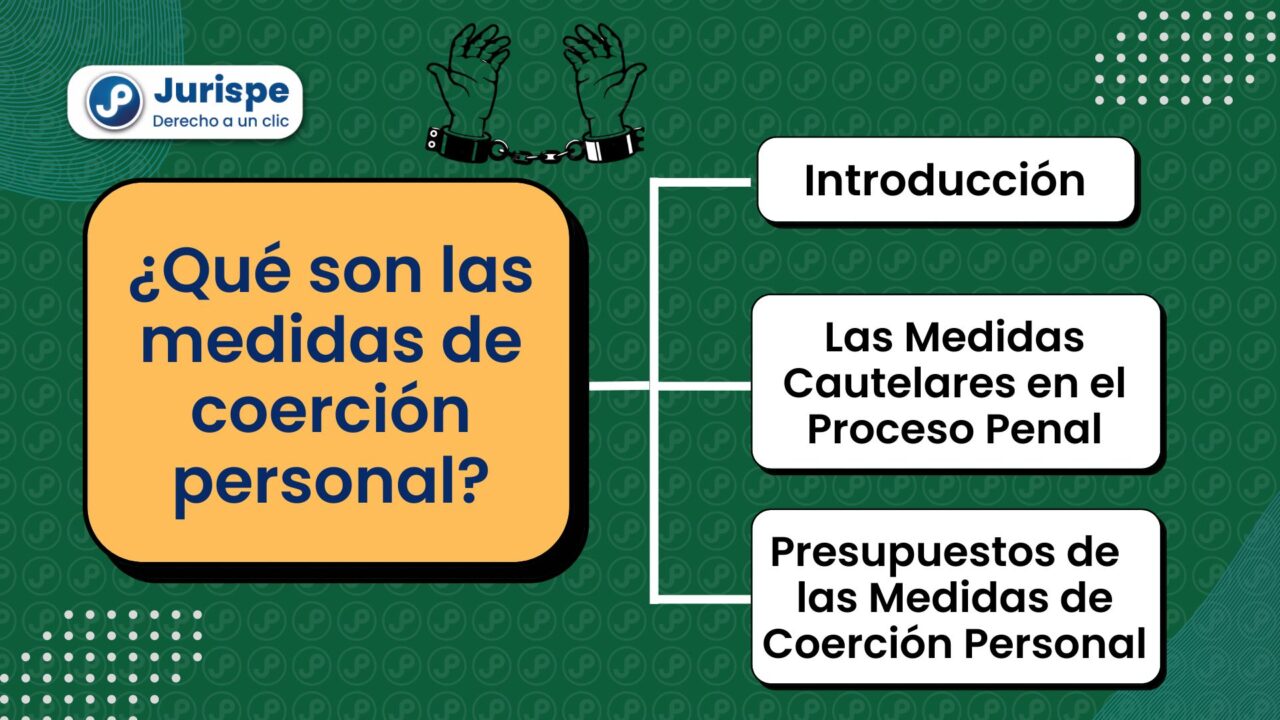 ¿qué Son Las Medidas De Coerción Personal Y Real Bien Explicado Jurispeemk 2517