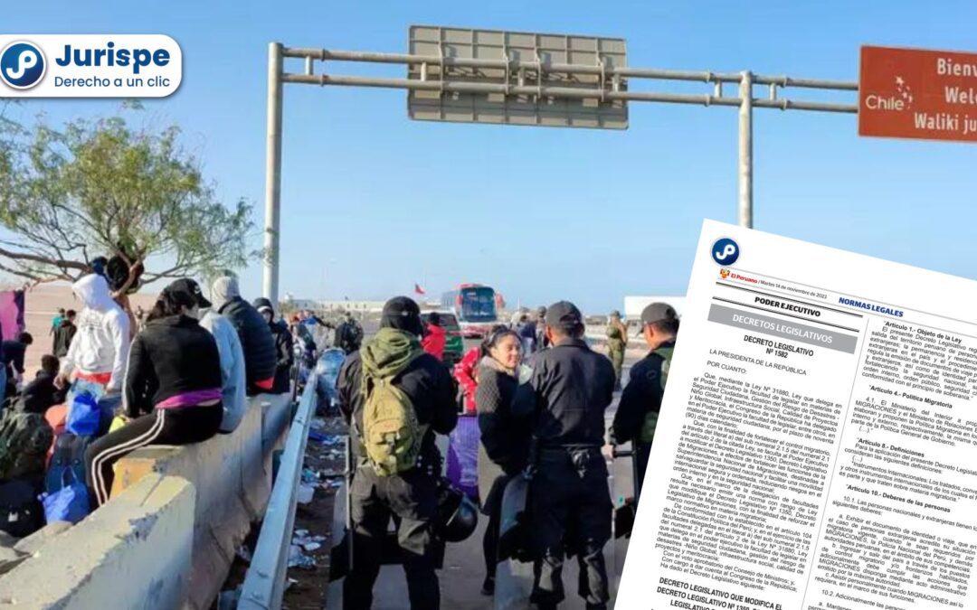 Aprueban norma para rápida expulsión de extranjeros en situación irregular. ¿Qué opinas? [Decreto Legislativo 1582]