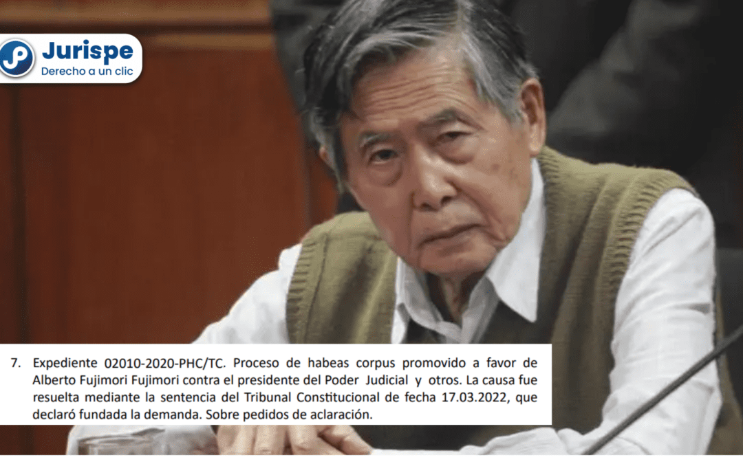 Fujimori: ¿TC ordena su excarcelación vía aclaración de sentencia? ¿Qué opinas?