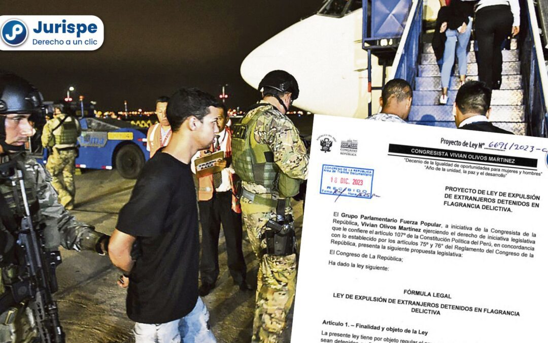Extranjeros detenidos en flagrancia delictiva serían expulsados del país. ¿Qué opinas?