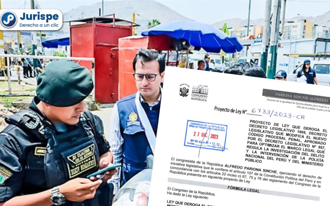 Proponen derogar el DL 1605, que otorga facultades a la PNP en la investigación. ¿Qué opinas?