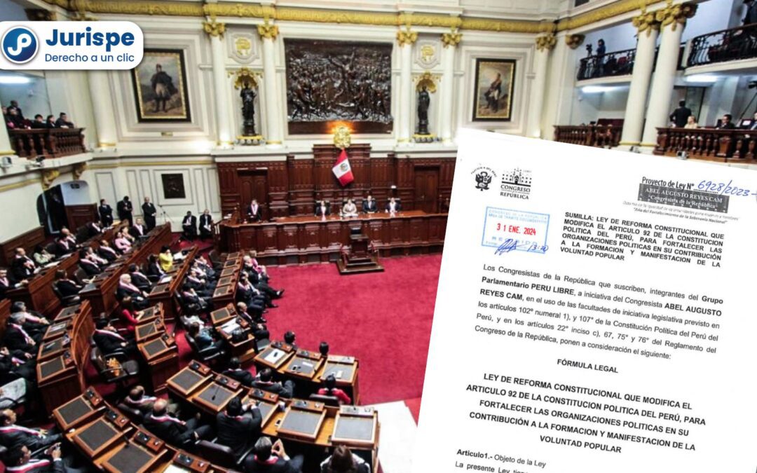 Congresistas ya no podrían cambiar de organización política. ¿Estás de acuerdo?