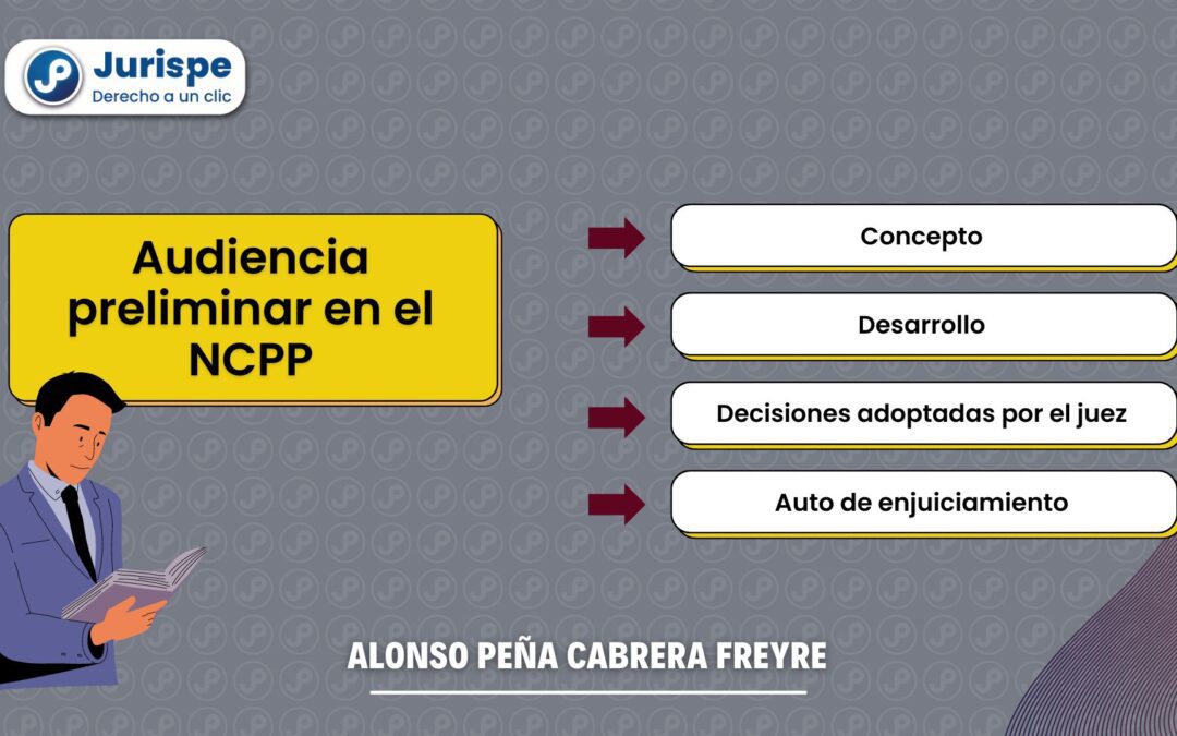 La etapa intermedia en el NCPP: audiencia preliminar. Bien explicado