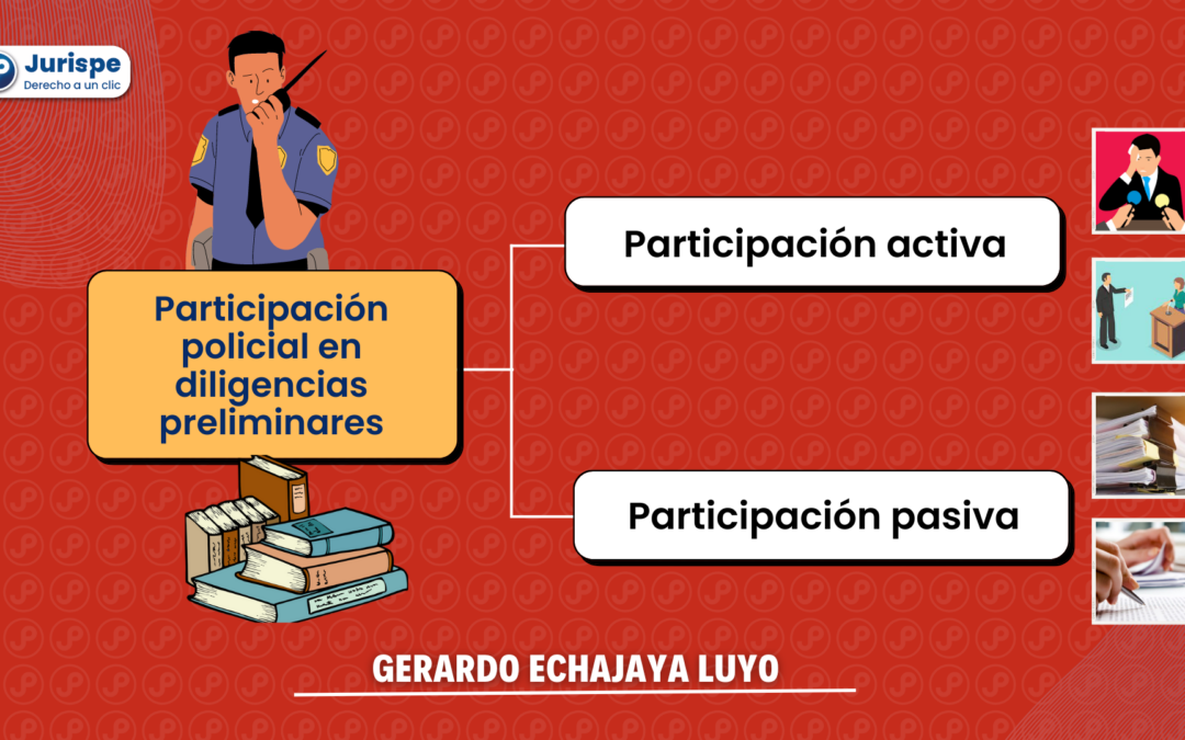 Participación activa y pasiva policial en el inicio formal de diligencias preliminares. Bien explicado