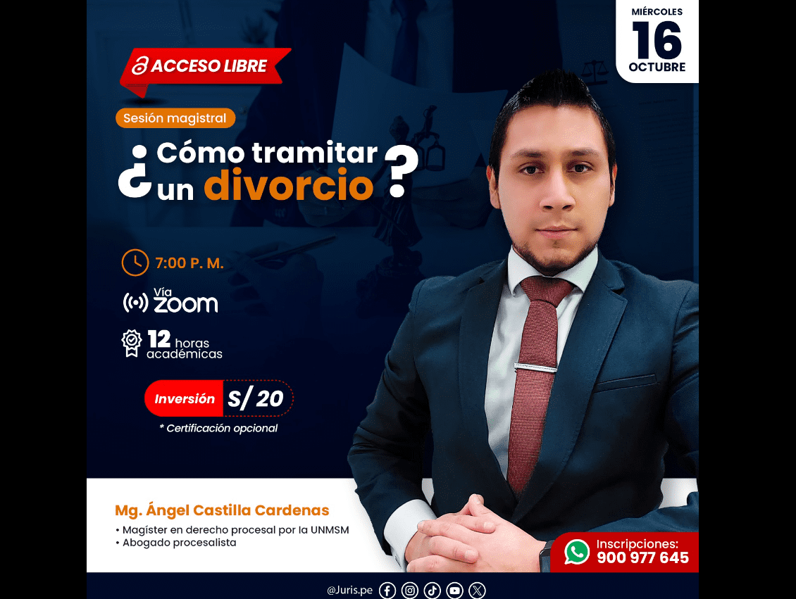 [VÍDEO] Sesión magistral sobre ¿Cómo tramitar un divorcio?