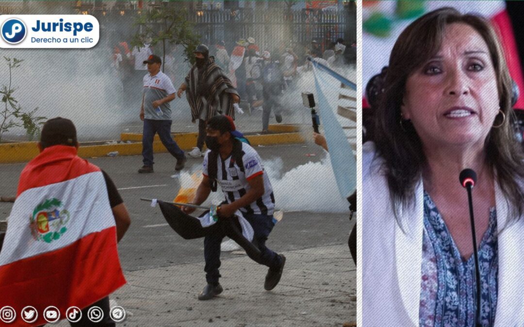 Dina Boluarte busca sancionar con hasta 15 años de prisión a quienes realicen protestas ¿Qué opinas?