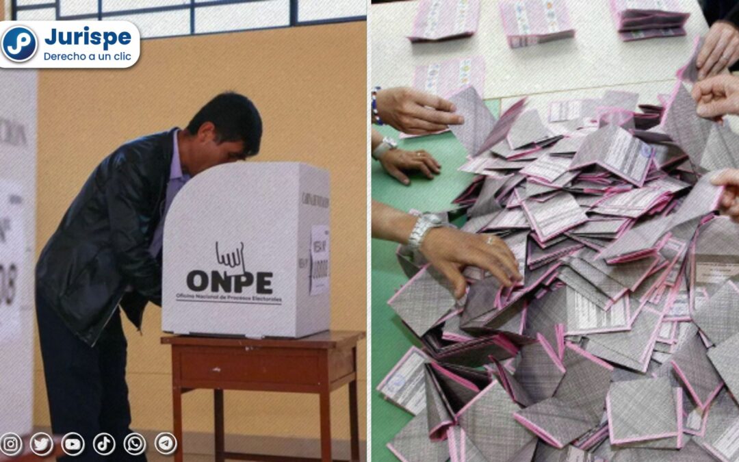 Modifican Ley 26859 (Ley Orgánica de Elecciones) para regular el recuento de votos ante errores materiales [Ley 32299]