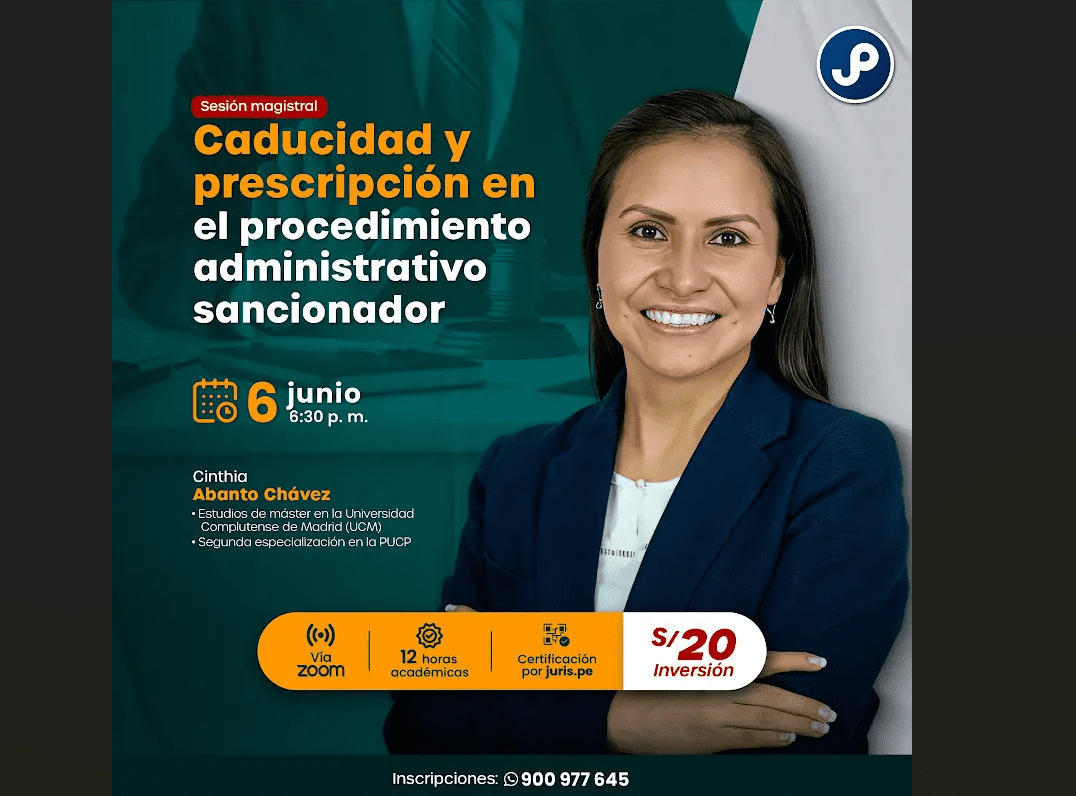 [VÍDEO] Sesión magistral sobre caducidad y prescripción en el procedimiento administrativo sancionador