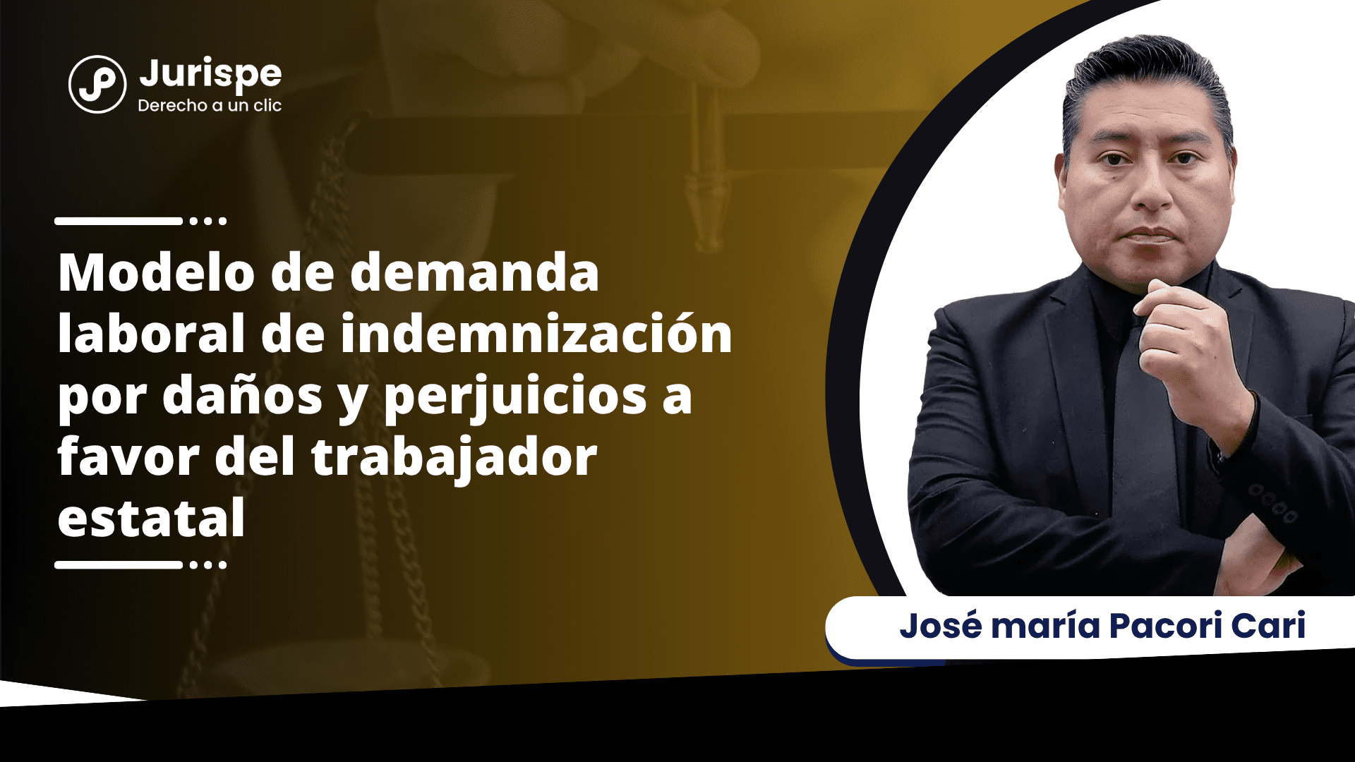 Modelo de demanda laboral de indemnización por daños y perjuicios a favor del trabajador estatal