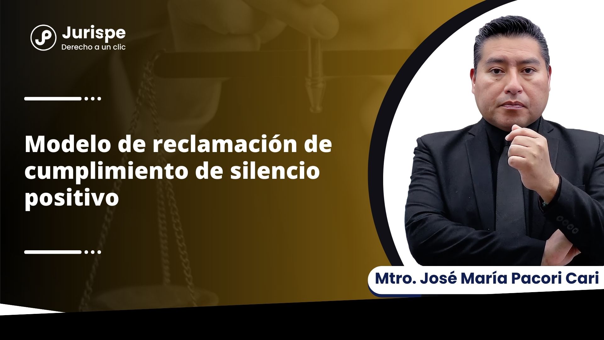 Modelo de reclamación de cumplimiento de silencio positivo por José María Pacori Cari