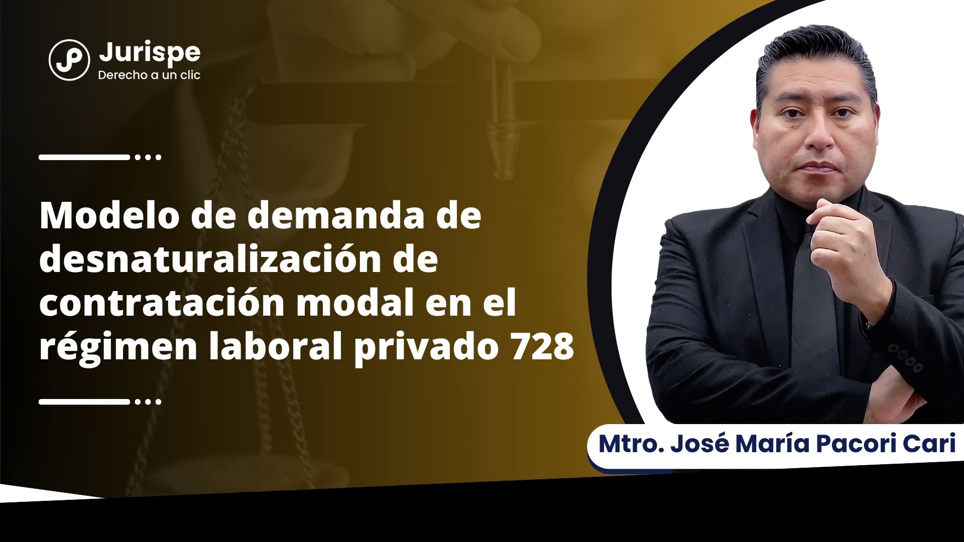 Modelo de demanda de desnaturalización de contratación modal en el régimen laboral privado 728