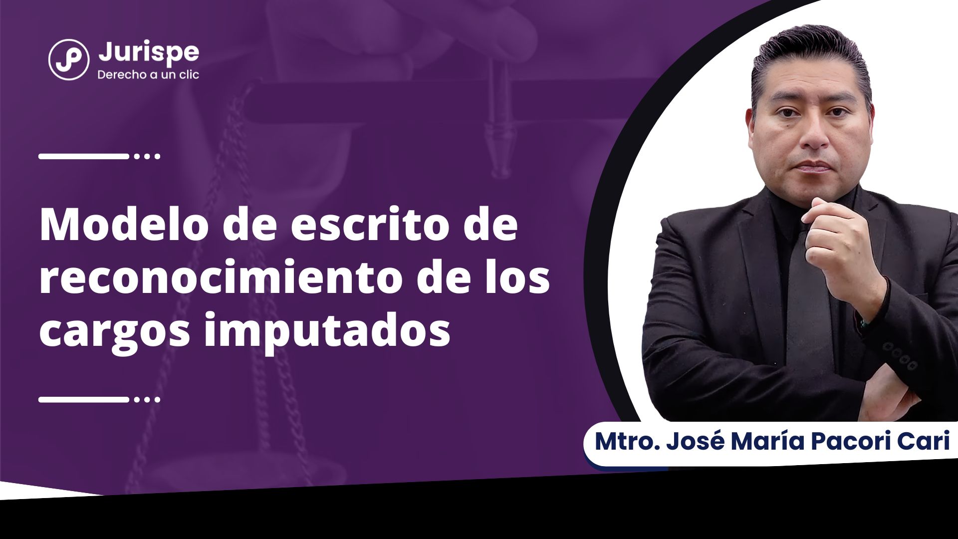 Modelo de escrito de reconocimiento de los cargos imputados