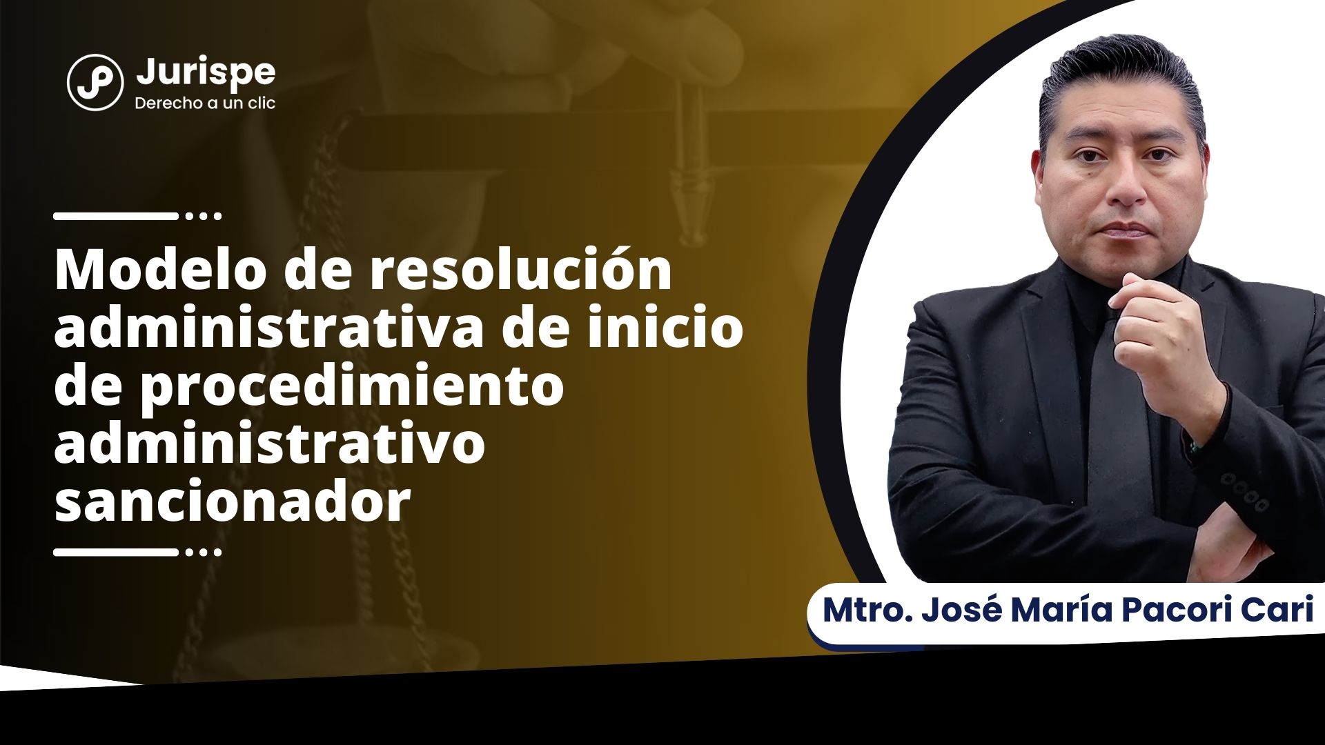 Modelo de resolución administrativa de inicio de procedimiento administrativo sancionador