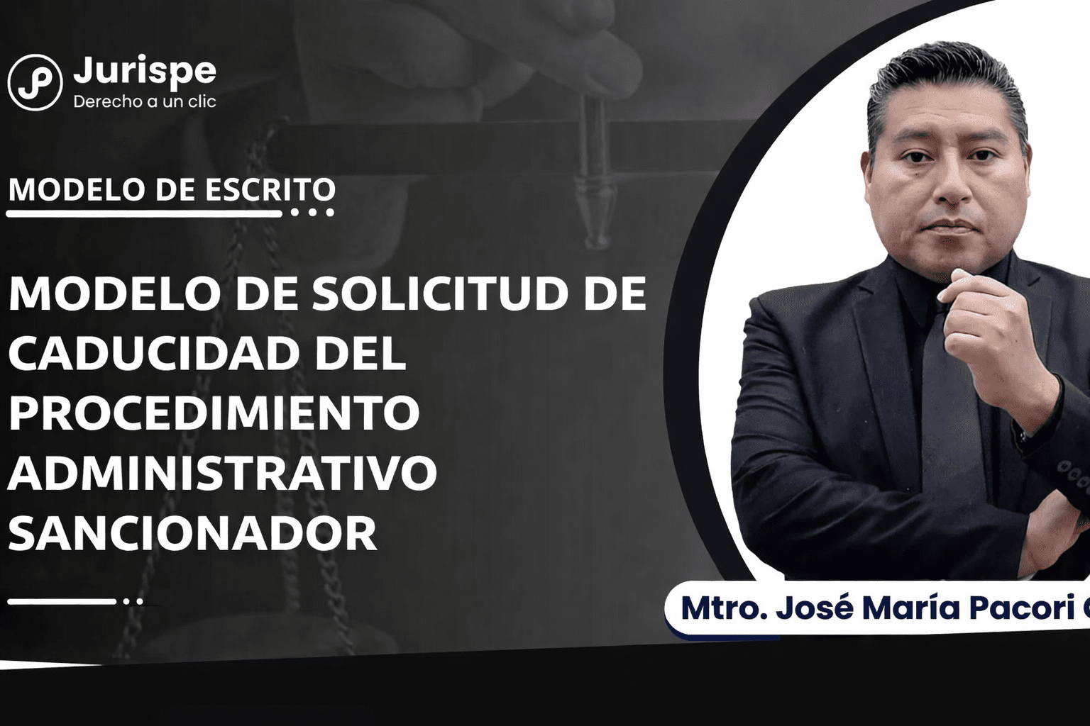 MODELO DE SOLICITUD DE CADUCIDAD DEL PROCEDIMIENTO ADMINISTRATIVO SANCIONADOR