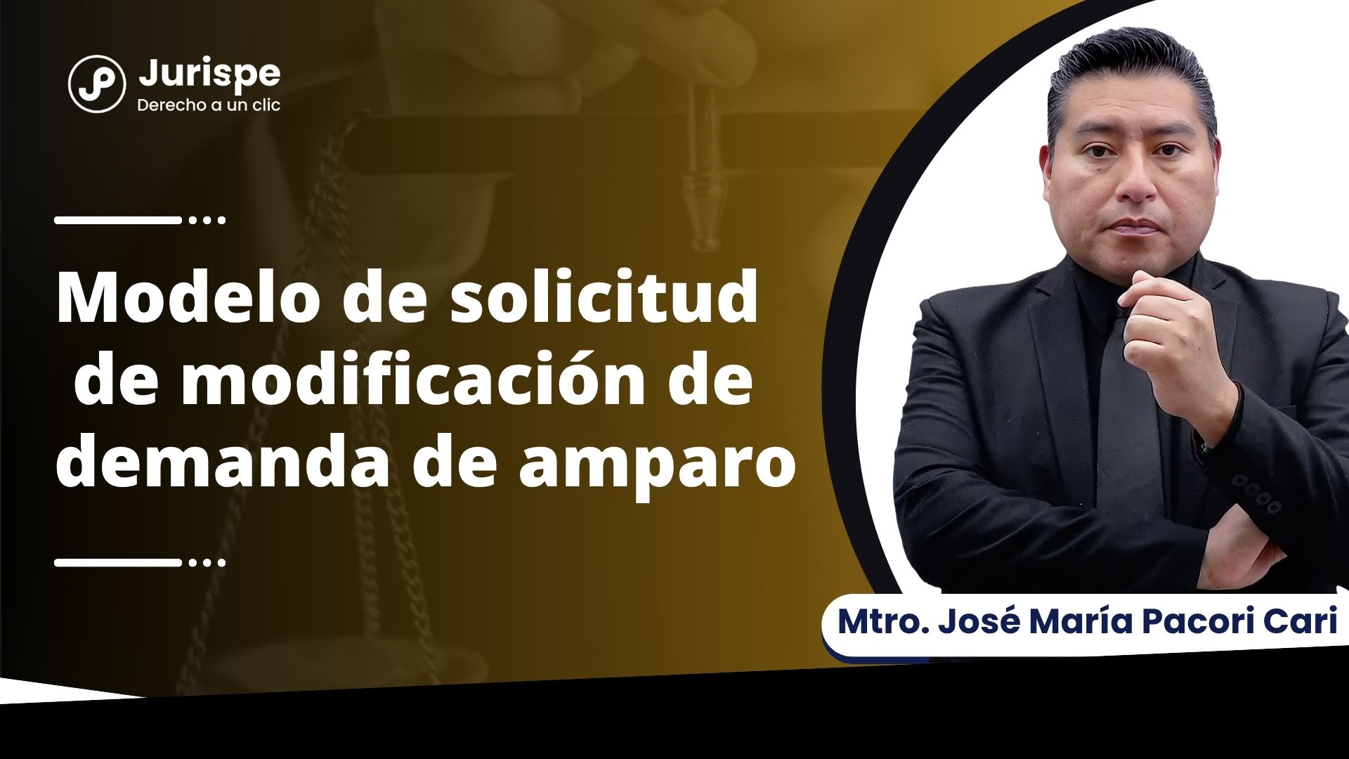 Modelo de solicitud de modificación de demanda de amparo