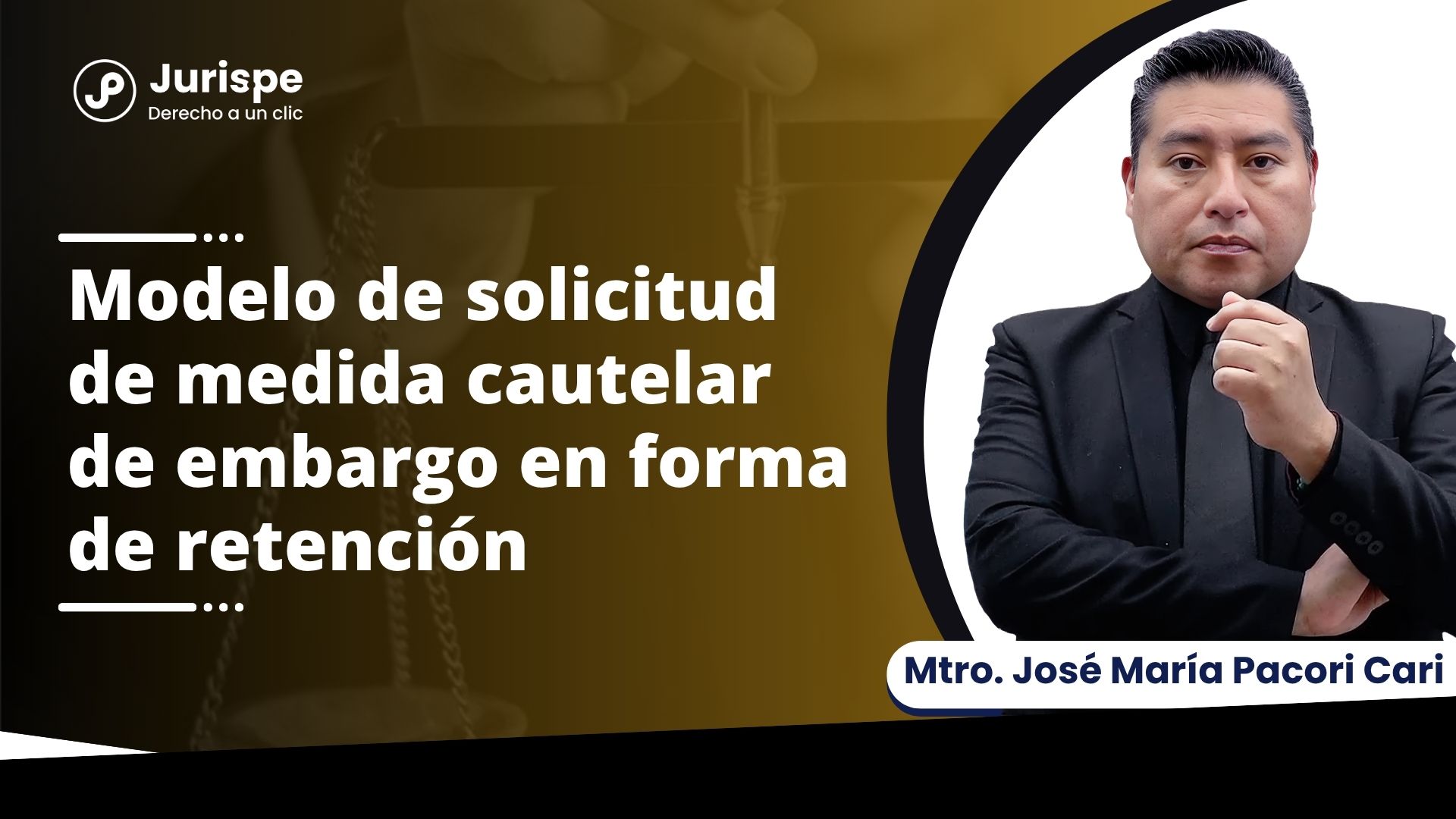 Modelo de solicitud de medida cautelar de embargo en forma de retención
