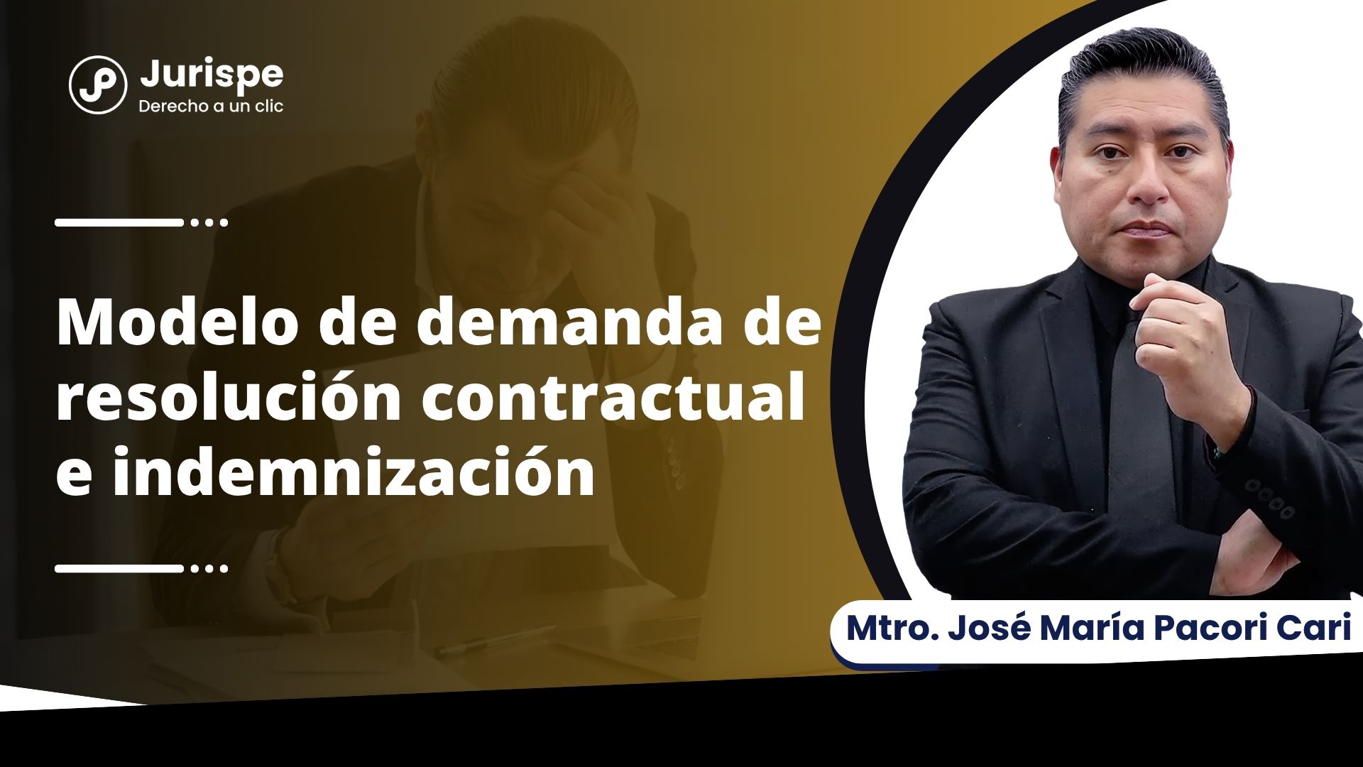 Modelo de demanda de resolución contractual e indemnización